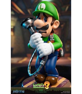 Figura Luigi de Luigi's Mansion Super Mario Bros Estatua 20 cms