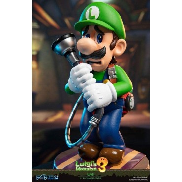 Figura Luigi de Luigi's Mansion Super Mario Bros Estatua 20 cms