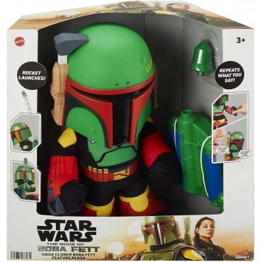 Peluche Boba Fett Star Wars: The Book of Boba Fett 30 cms