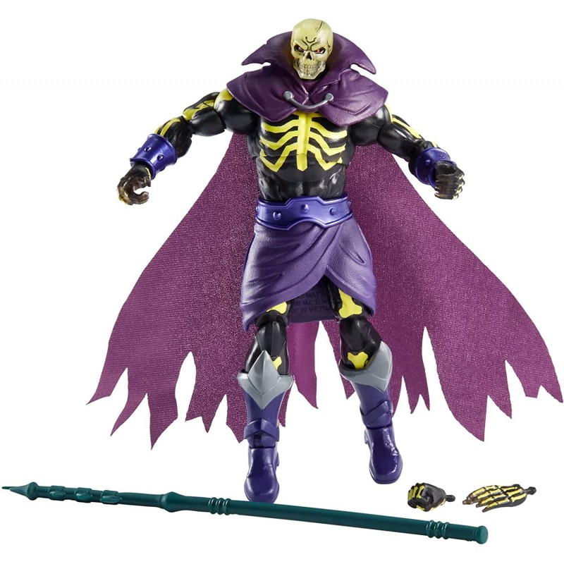 Figura Scare Glow Masters del Universo Revelation Masterverse Articulada 17 cms 