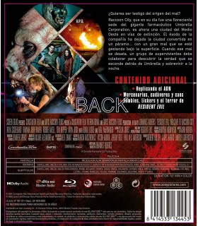 Resident Evil: Bienvenidos a Raccoon City [Blu-ray] (2021) Resident Evil: Welcome to Raccoon City