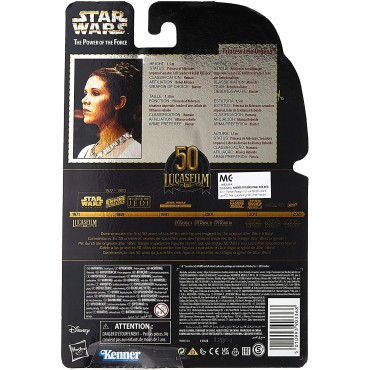 Figura Princesa Leia Organa Yavin 4 The Power of the Force Star Wars Articulada 14 cms