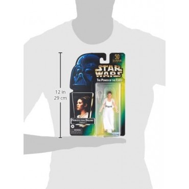 Figura Princesa Leia Organa Yavin 4 The Power of the Force Star Wars Articulada 14 cms