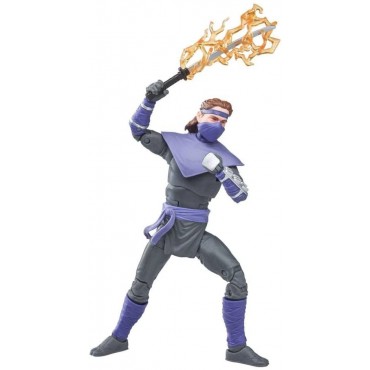 Figuras Power Rangers X Teenage Mutant Ninja Turtles Foot Soldier Tommy & Morphed Raphael Red Articuladas 15 cms