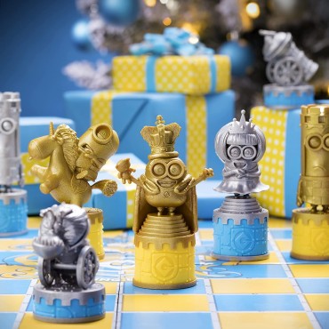Ajedrez Los Minions Set Medieval Mayhem