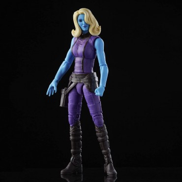 Figura Heist Nebula What If…? y Pieza Build A Figure Marvel Legends Articulada 15 cms