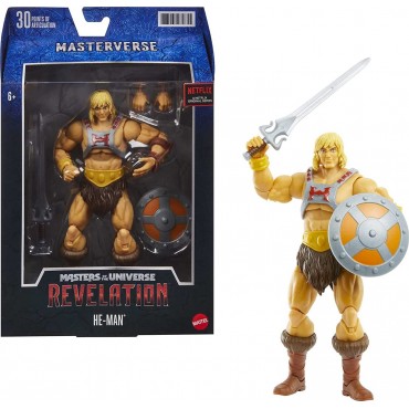 Figura He-Man Masters del Universo Revelation Articulada 18 cms