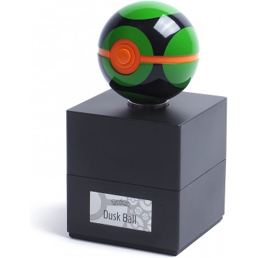 Bola Réplica Electrónica Die Cast Pokemon Dusk Ball Verde