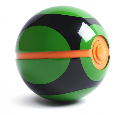 Bola Réplica Electrónica Die Cast Pokemon Dusk Ball Verde