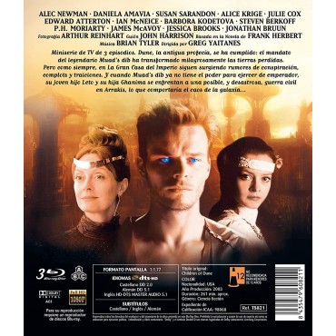 Hijos de Dune BD Serie TV (3 BD) 2003 Children of Dune [Blu-ray]