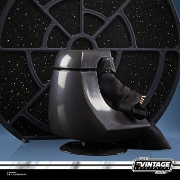Figura Emperador Palpatine en Trono Diorama Articulada 9,5 cms