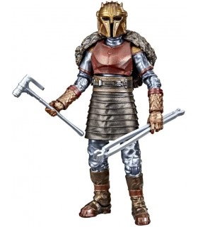 Figura The Armorer The Mandalorian Star Wars Vintage Carbonized Collection Articulada 9,5 cms