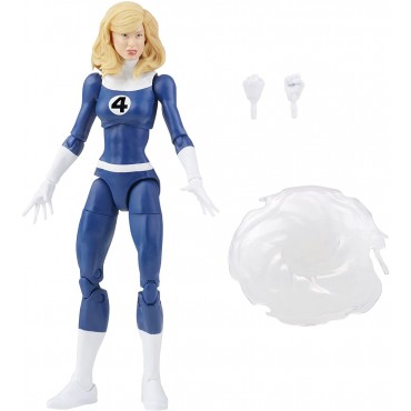 Figura Invisible Woman 4 Fantásticos Marvel's Vintage Legends Articulada 15 cms