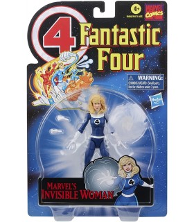 Figura Invisible Woman 4 Fantásticos Marvel's Vintage Legends Articulada 15 cms