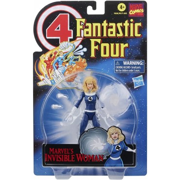 Figura Invisible Woman 4 Fantásticos Marvel's Vintage Legends Articulada 15 cms