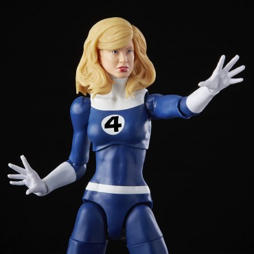 Figura Invisible Woman 4 Fantásticos Marvel's Vintage Legends Articulada 15 cms