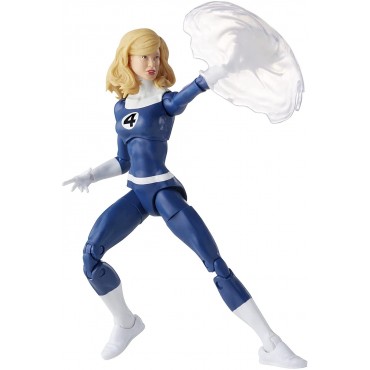 Figura Invisible Woman 4 Fantásticos Marvel's Vintage Legends Articulada 15 cms