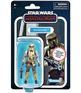 Figura Shoretrooper The Mandalorian Star Wars Vintage Carbonized Collection Articulada 9,5 cms