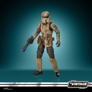 Figura Shoretrooper The Mandalorian Star Wars Vintage Carbonized Collection Articulada 9,5 cms
