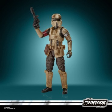 Figura Shoretrooper The Mandalorian Star Wars Vintage Carbonized Collection Articulada 9,5 cms