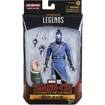 Figura Death Dealer La Leyenda de los Diez Anillos Marvel Legends Accesorio Build-A-Figure Mr Hyde Articulada 15 cms