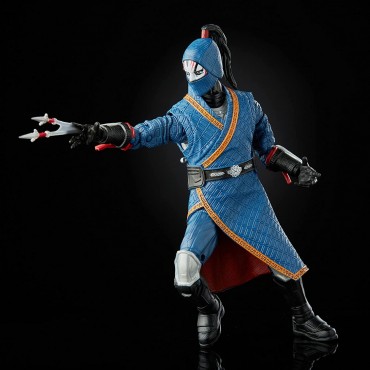 Figura Death Dealer La Leyenda de los Diez Anillos Marvel Legends Accesorio Build-A-Figure Mr Hyde Articulada 15 cms