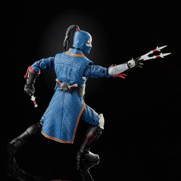 Figura Death Dealer La Leyenda de los Diez Anillos Marvel Legends Accesorio Build-A-Figure Mr Hyde Articulada 15 cms
