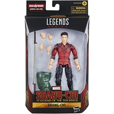 Figura Shan-Chi La Leyenda de los Diez Anillos Marvel Legends Accesorio Build-A-Figure Mr Hyde Articulada 15 cms