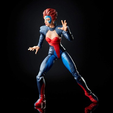Figura Jean Grey X-Men Marvel Legends Series Accesorio Build-A-Figure Sugar Man Articulada 15 cms