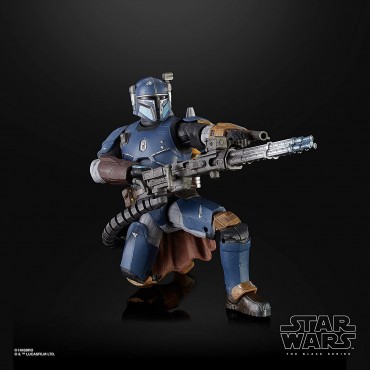 Figura Heavy Infantry Mandalorian Deluxe The Black Series Star Wars Articulada 19 cms