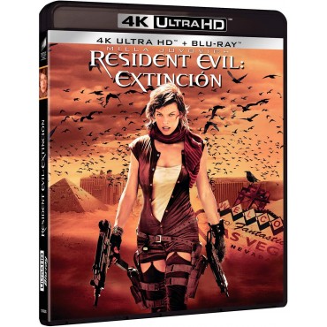 Resident Evil 3: Extinción [4K UHD,Blu-ray] (2007) Resident Evil: Extinction (Resident Evil 3)