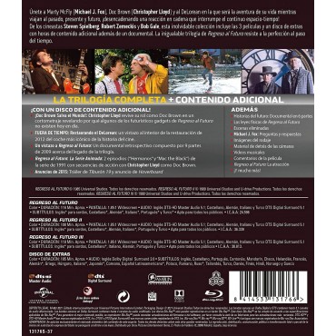 Regreso al futuro 1-3 (Blu-ray + Blu-ray Extras) [Blu-ray]
