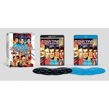 Star Trek The Original 4-Movie Collection (4 UHD + 4 BD) - BD [Blu-ray]