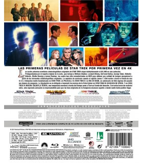 Star Trek The Original 4-Movie Collection (4 UHD + 4 BD) - BD [Blu-ray]