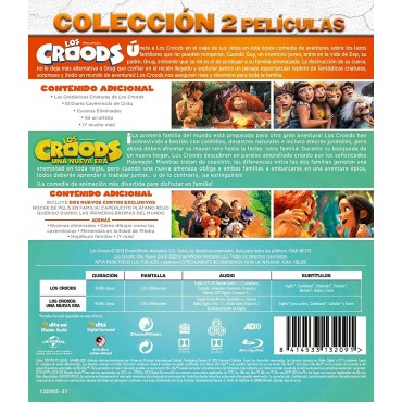 Los Croods 1-2 [Blu-ray]
