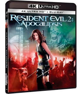 Resident Evil 2: Apocalipsis [4K UHD,Blu-ray] (2004) Resident Evil: Apocalypse (Resident Evil 2)