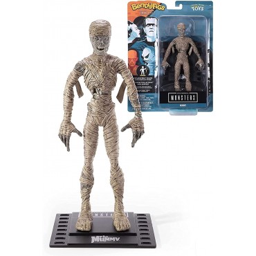 Figura The Mummy La Momia Universal Monsters Bendyfigs Flexible 19 cms