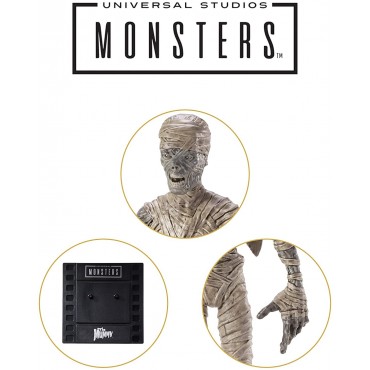 Figura The Mummy La Momia Universal Monsters Bendyfigs Flexible 19 cms