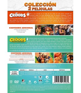 Los Croods 1-2 [DVD]