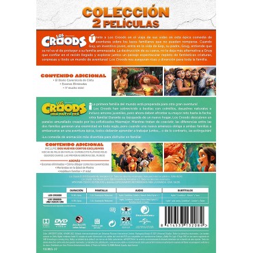 Los Croods 1-2 [DVD]