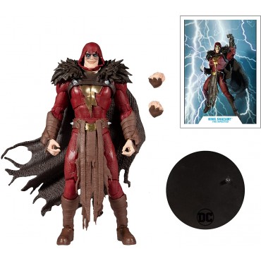 Figura King Shazam! DC Multiverse Articulada 18 cms
