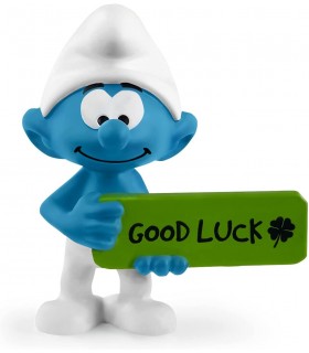 Figura Pitufo Good Luck 4 cms