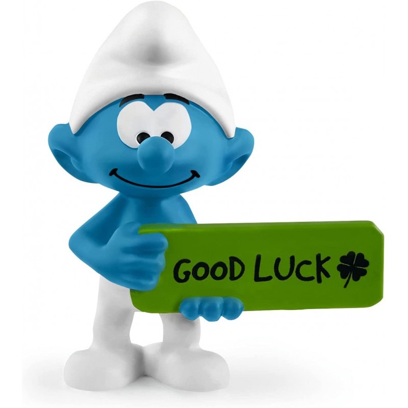 Figura Pitufo Good Luck 4 cms