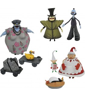 Pack Figuras Pesadilla Antes de Navidad + Accesorios