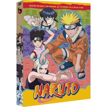 Naruto Box 8 Episodes 176 To 200 [DVD]
