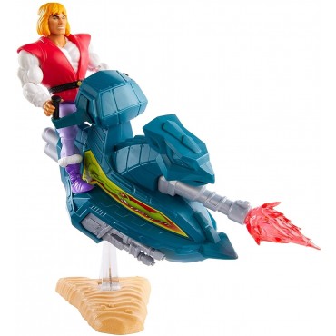 Figura Prince Adam & Sky Sled Masters del Universo Articulada 15 cms