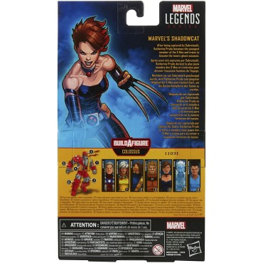 Figura Shadowcat X-Men Marvel Legends Articulada 15 cms