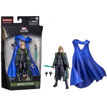 Figura Sylvie Loki Marvel Legends Articulada 15 cms