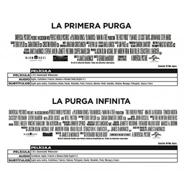La purga Pack 1-5 [DVD]