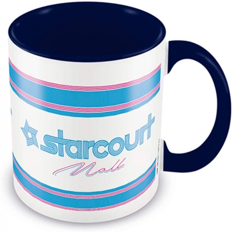 Taza Starcourt Mall Stranger Things Cerámica 315 mls 